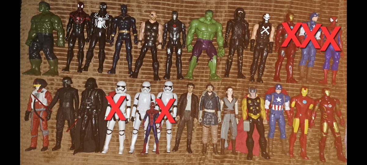 Marvel, Star Wars, Asbro, Super Heroi