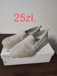 Buty rozmiar 37 srebrne