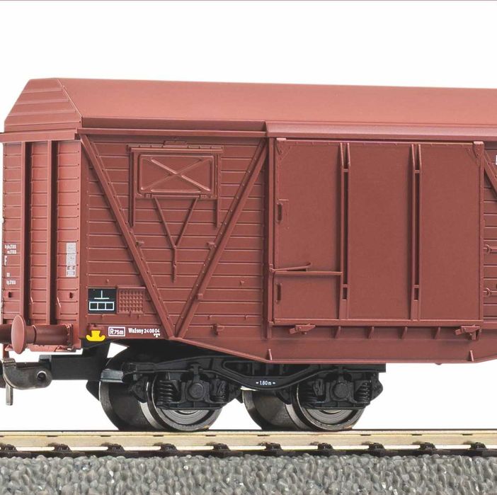 PIKO H0 (58474) - Wagon towarowy kryty 401Ka PKP Ep. V