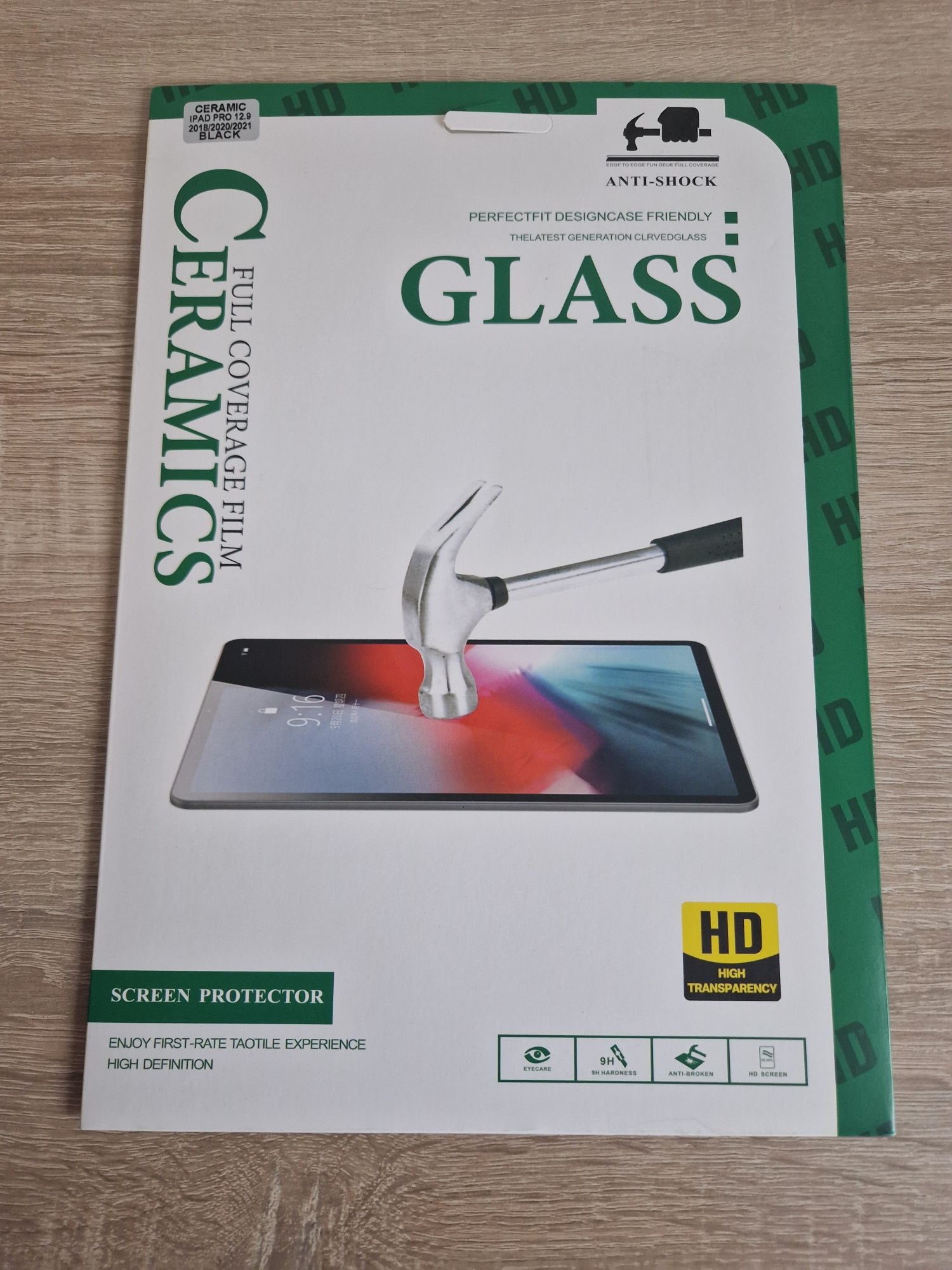 Hartowane szkło HARD CERAMIC do IPAD PRO 12,9 CALI 2018/2020/2021