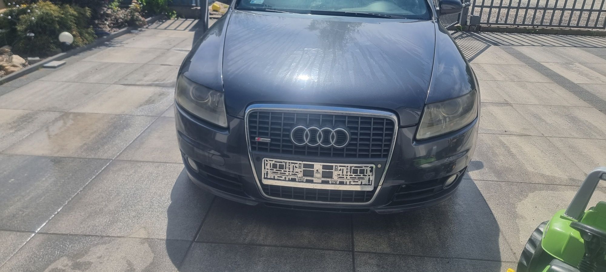 Audi a6 c6 przód maska  lampy xenon pas  LZ7Q S-line