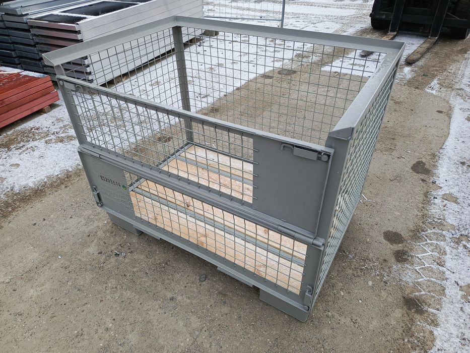 NOWE Gitterbox gitterboxy paleta skrzyniowa  UIC  EPAL paleta siatkowa