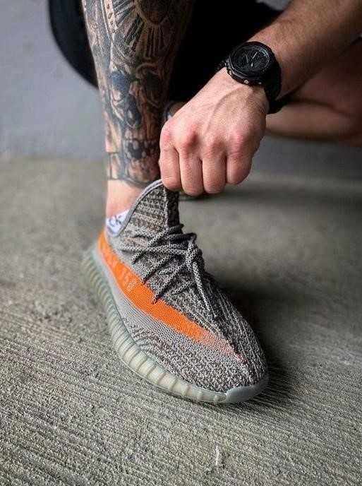 Мужские кроссовки Adidas Yeezy Boost 350 v2 Beluga 41-45 адидас