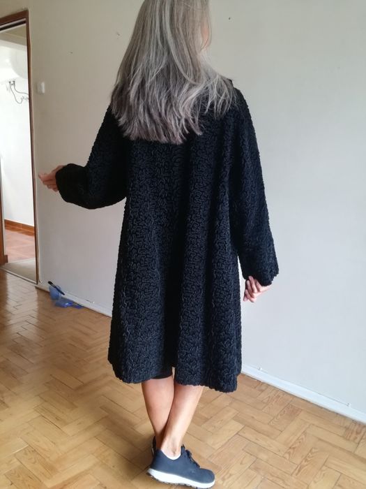 Casaco Astrakan Vintage