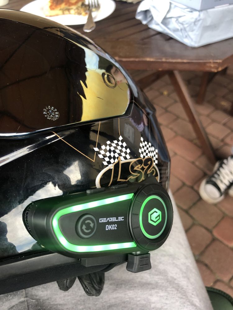 GEARELEC zestaw sluchawkowy do motocykla interkom