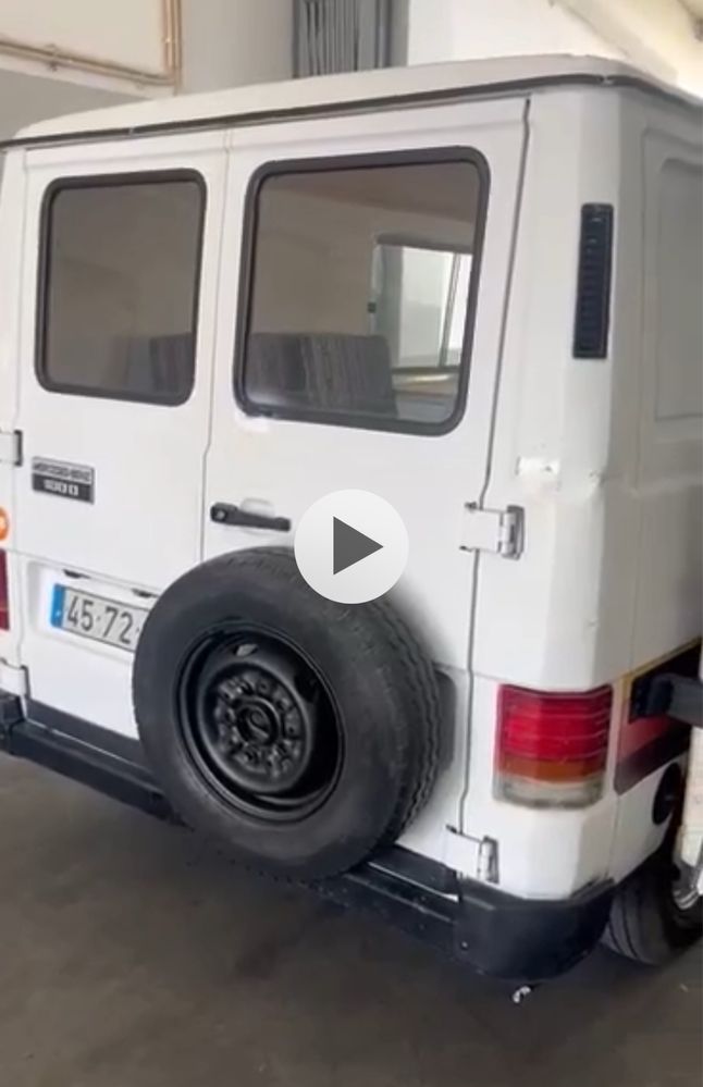 Campervan Mercedes Benz mb100 legalizada