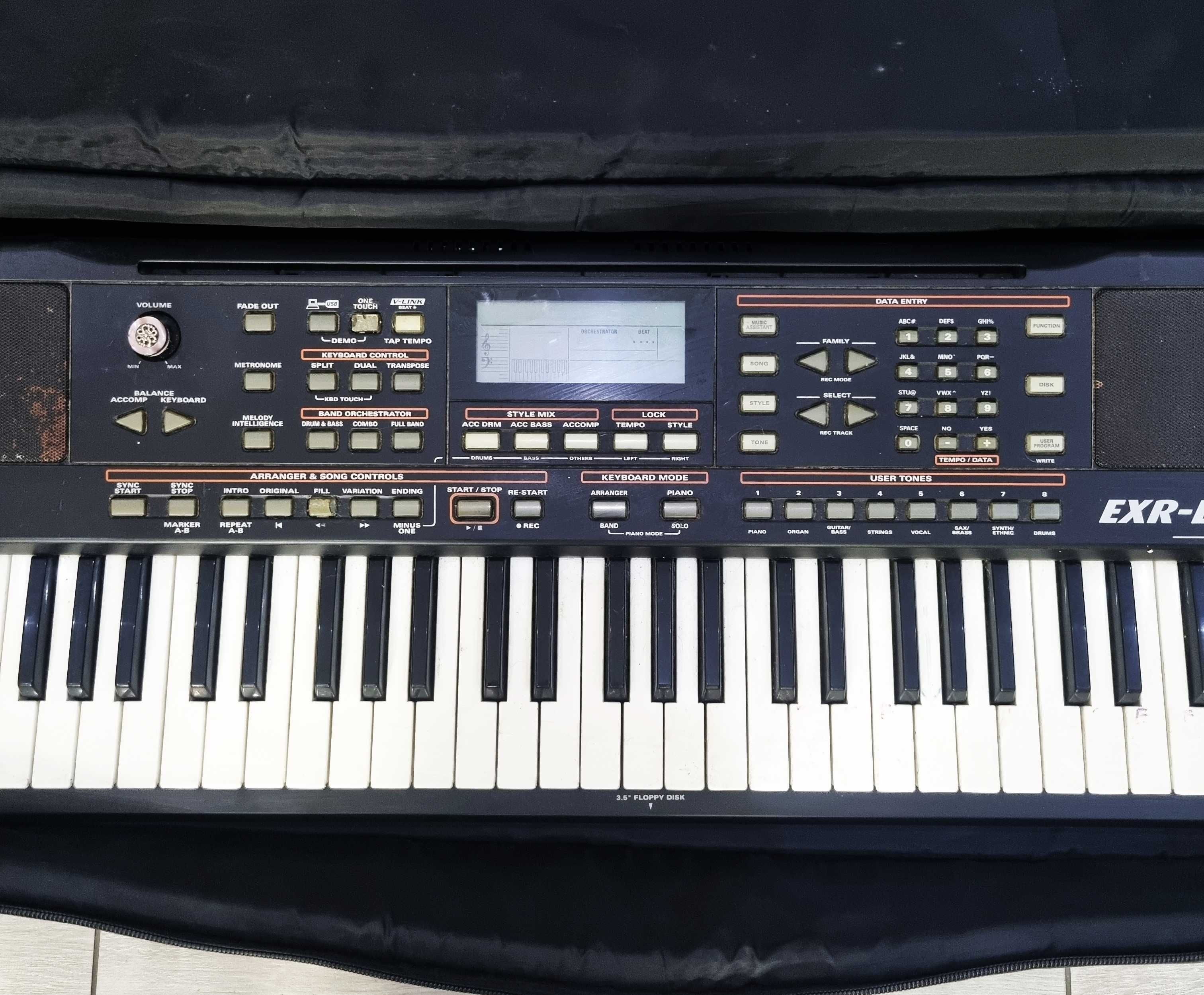 Keyboard ROSELAND EXR-E2 - stan bardzo słaby
