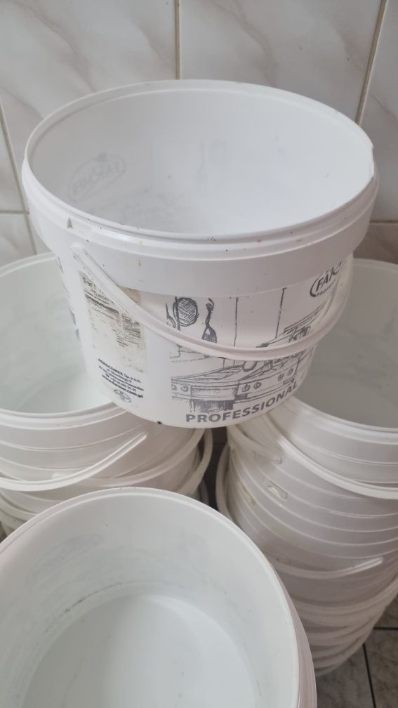 Wiaderka plastikowe  5L 10L po spożywce