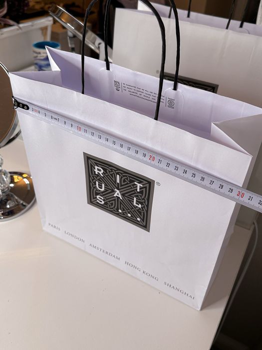 Torebka Rituals siatka nowa papierowa logowana na prezent