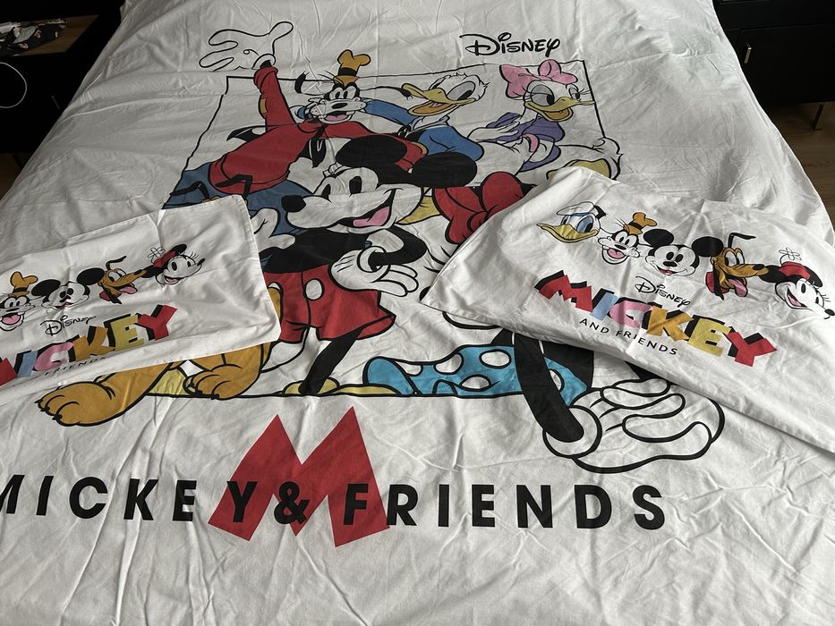 Pościel Disney Myszka Miki 200x200 super stan Primark