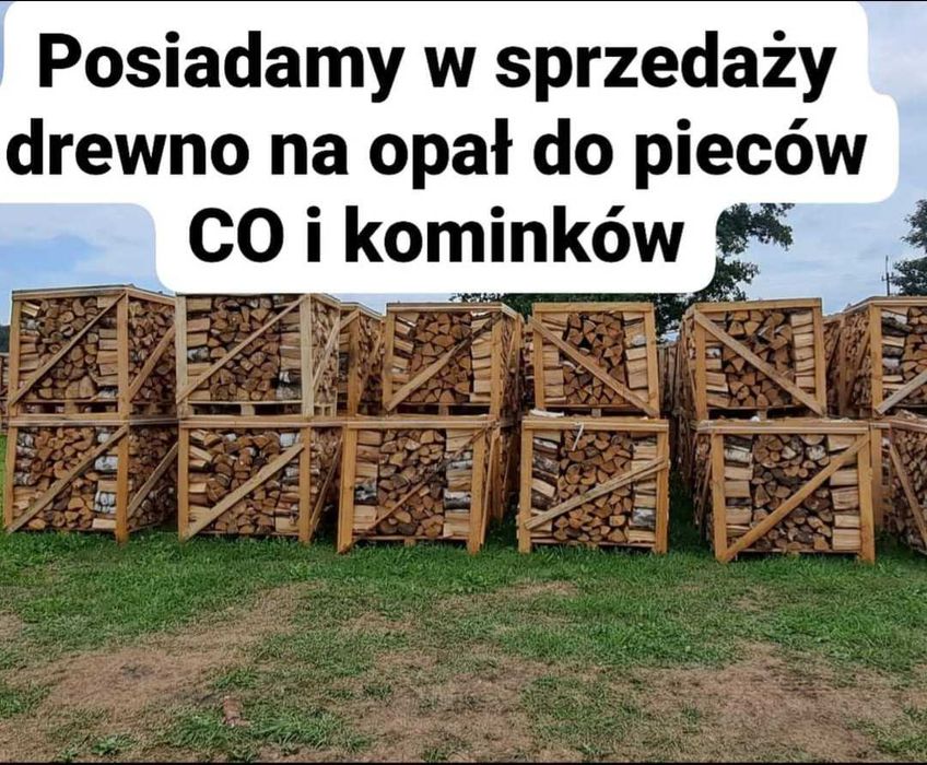 Drewno opałowe suche