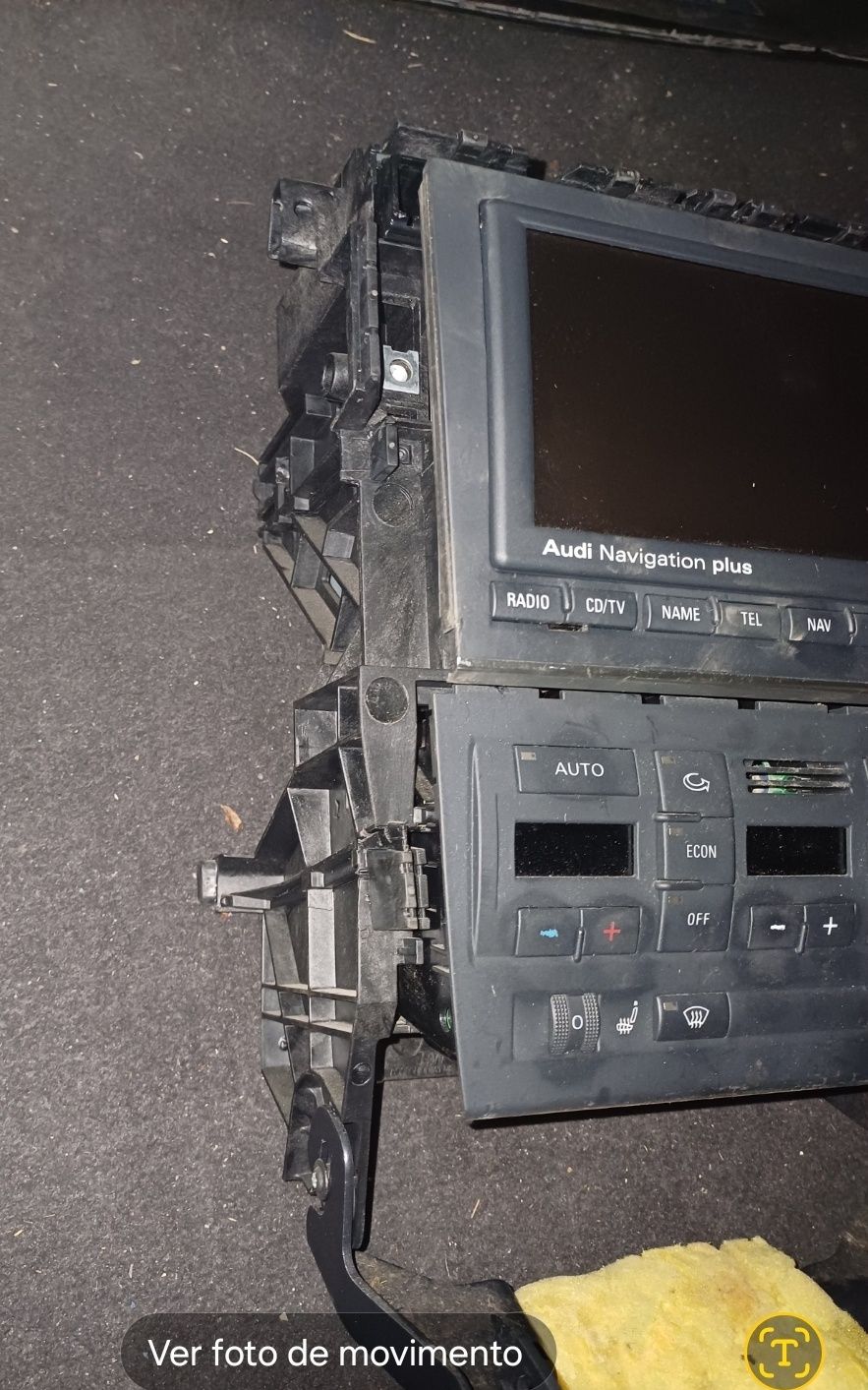 Conjunto Radio GPS Audi A4 B7