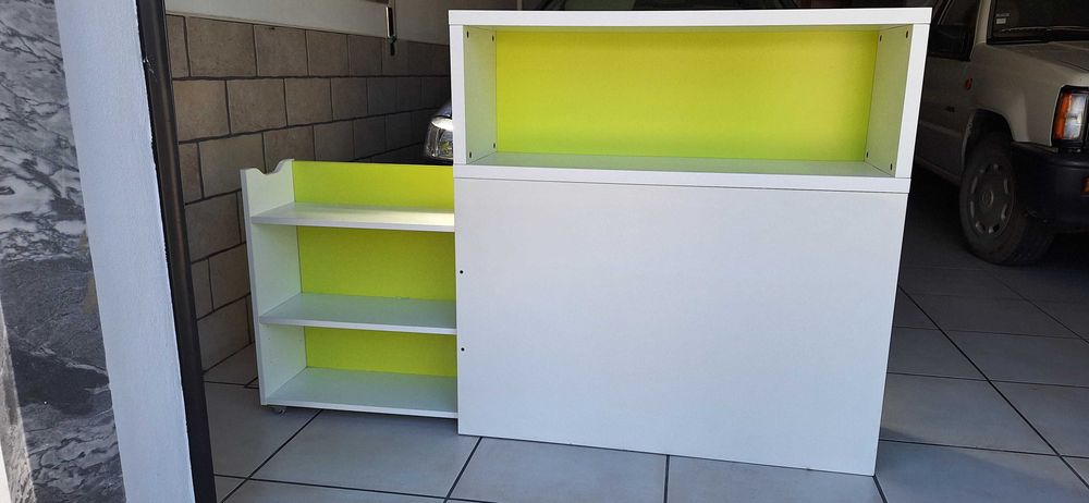 Cabeceira com arrumação para cama de solteiro IKEA FLAXA