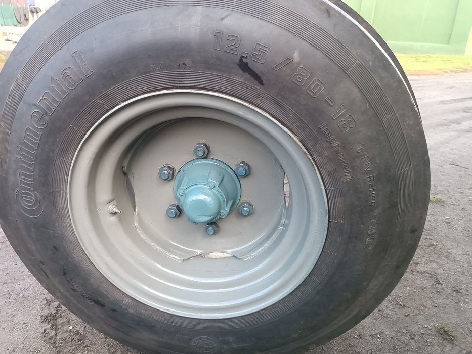 Oś ośka belka do przyczepy koła balonowe 12.5/80-18