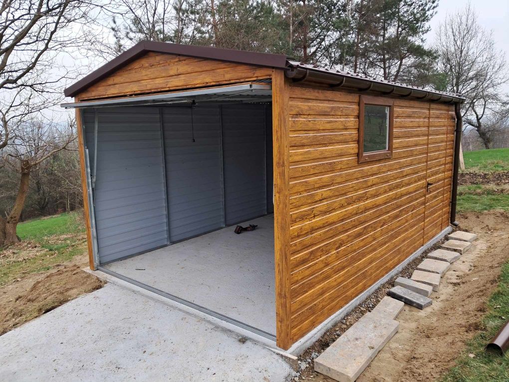 Garaż blaszany 3x5, od producenta