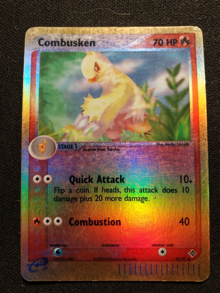 Karta Pokemon Combusken (reverse)