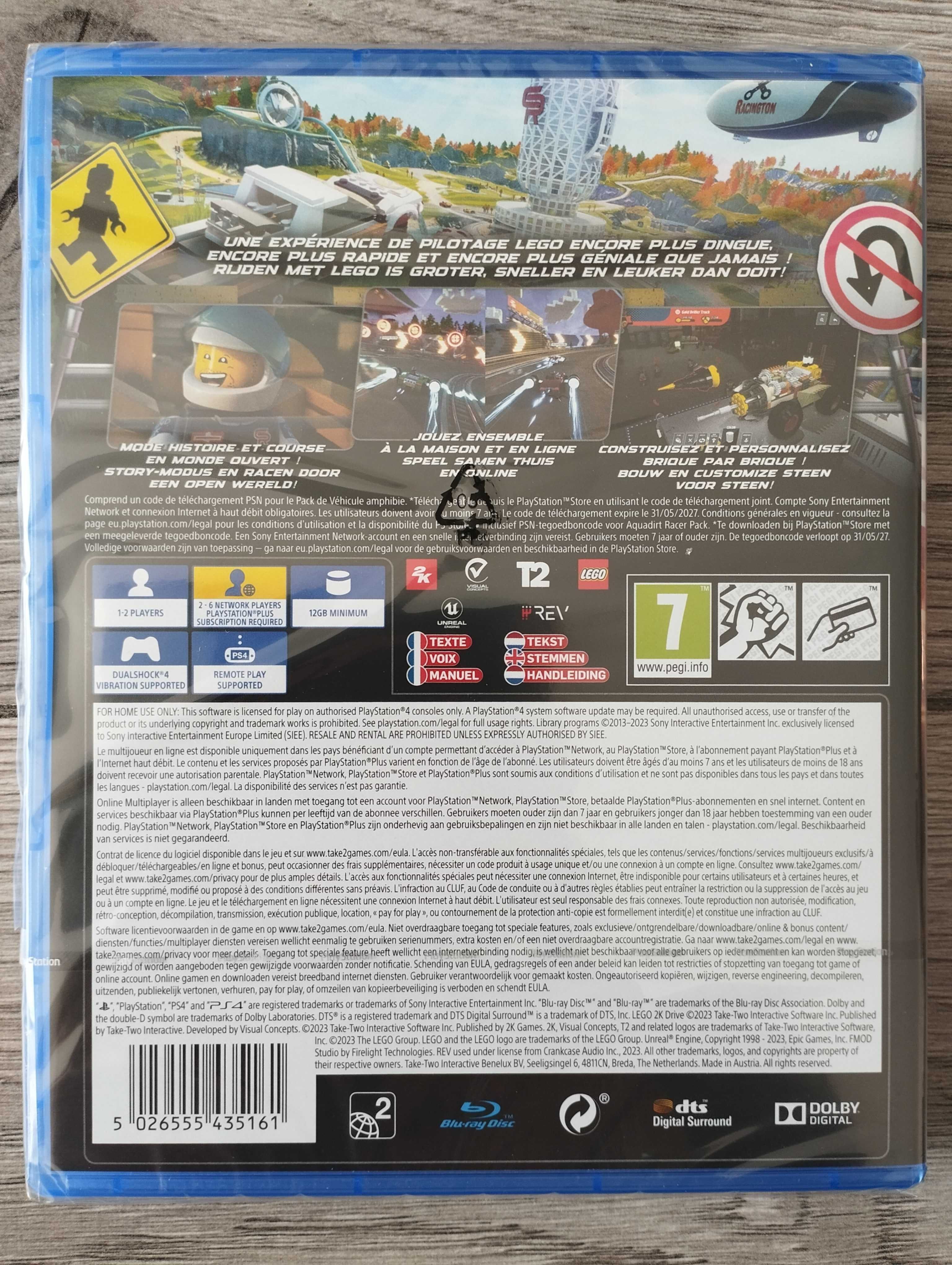 Nowa Gra Lego 2K Drive Polska Wersja PS4/PS5 Playstation
