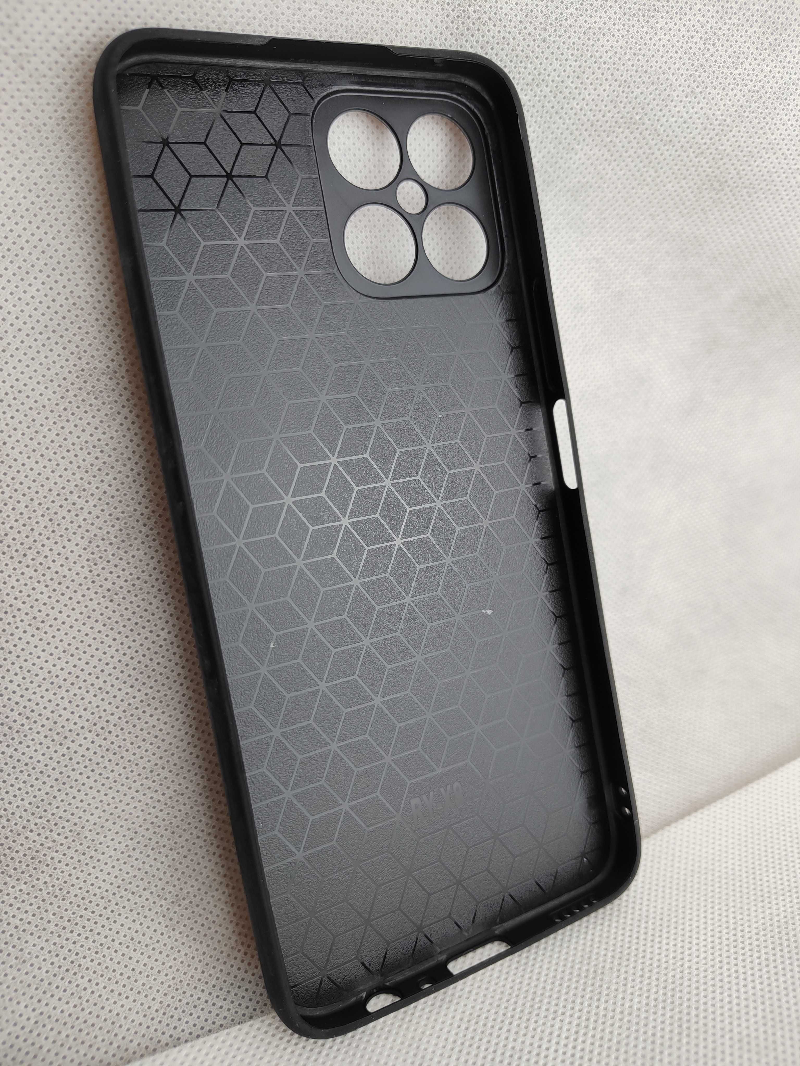 NOWE Etui CASE Wzór Czarno-CZERWONY Honor X8 | Sklep FV23