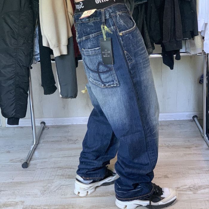 широкие штаны ecko unltd rap pants реп штани