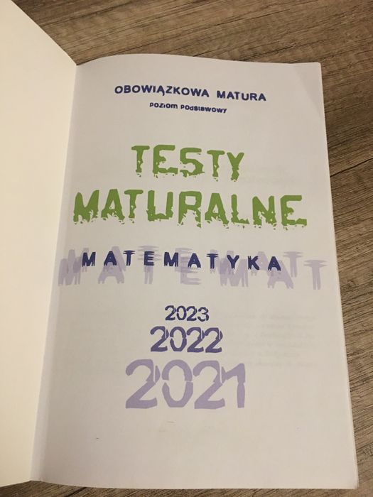 Testy maturalne  MATEMATYKA