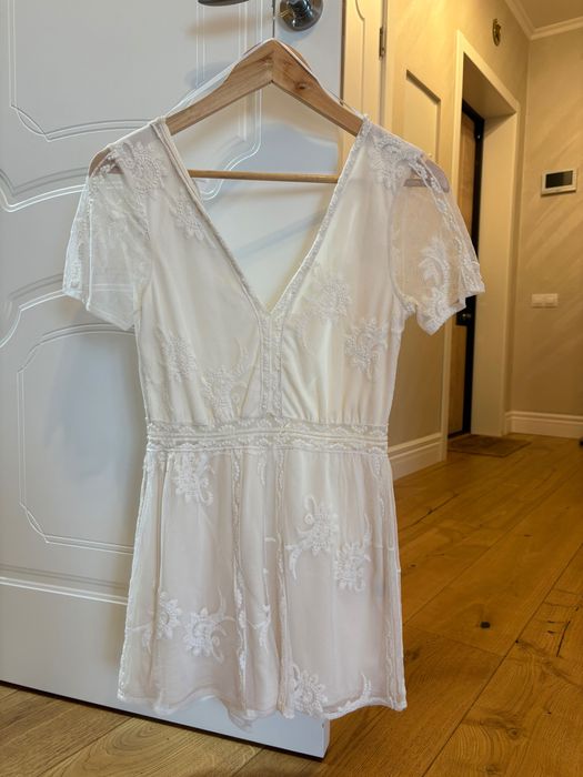 Zara комбінезон ажурний на літо. Розмір xs.