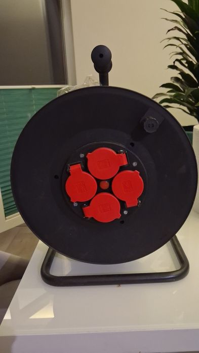 Przedłużacz bębnowy 50 m ip44 3.5 kw nowy