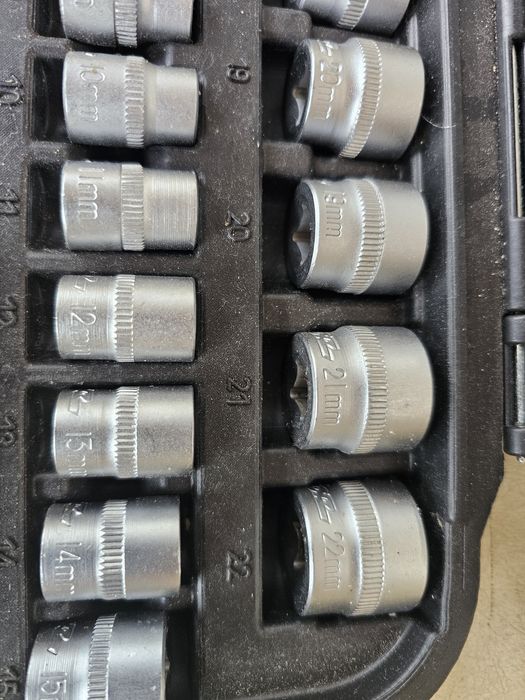 Zestaw kluczy nasadowych STHOR 3/8