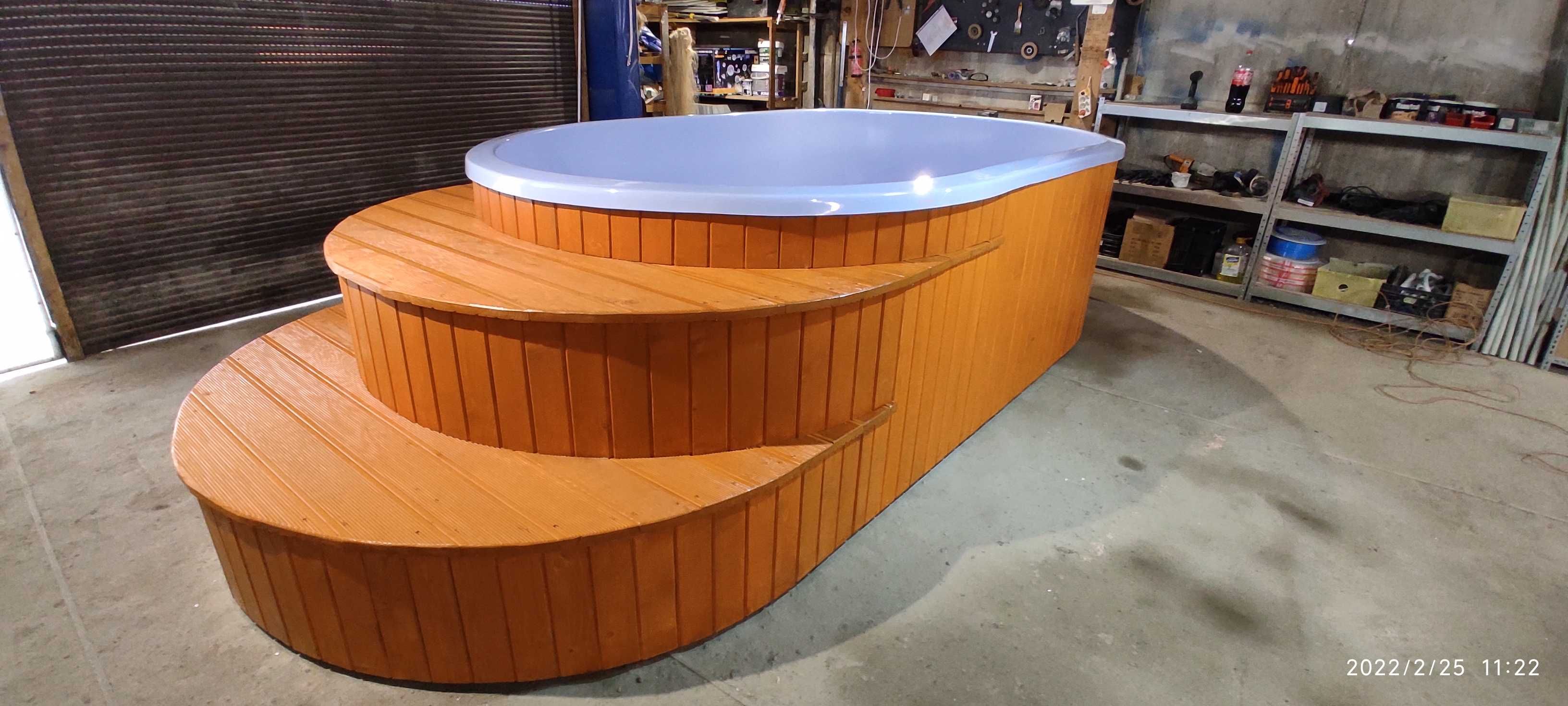 Basen Ogrodowy Jacuzzi Ogrodowe Bania Wanna Oczko Wodne Niecka Balia