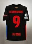 Koszulka FC Barcelona 24/25 LM wyjazdowa LEWANDOWSKI 9 r. S 48h