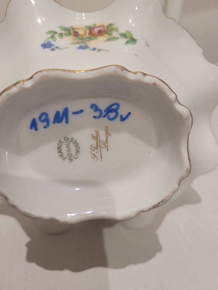 Koszyczek Limoges porcelana