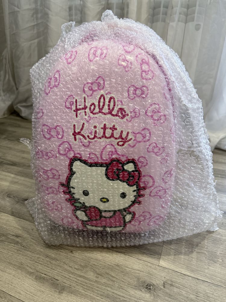 Дитячий чемодан Hello Kitty 22 л з рюкзаком