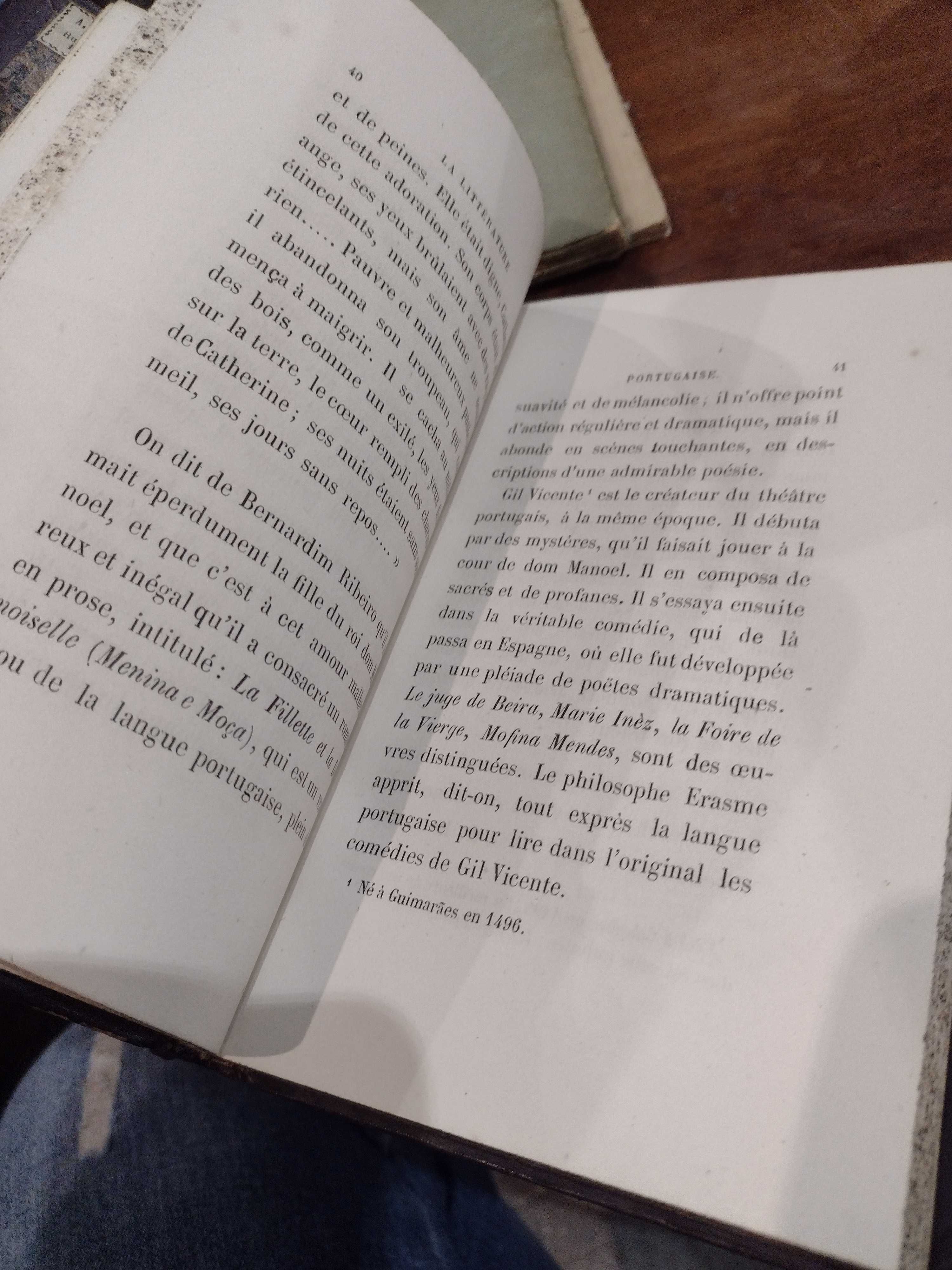 La Littérature Portugaise 1866 J. M. Pereira da Silva