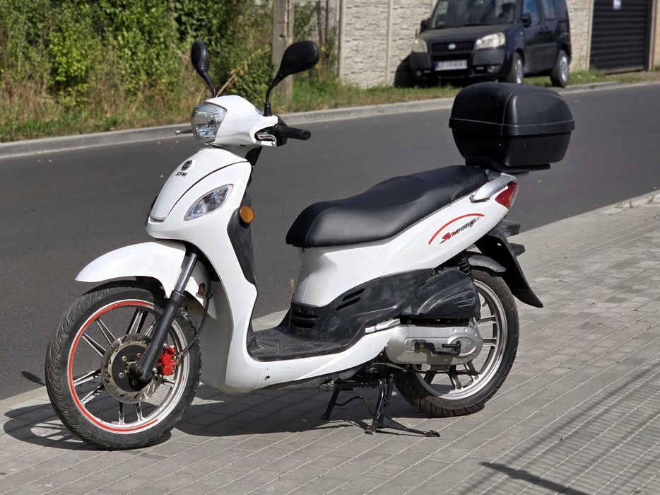 Sym Symphony na dużych kołach 50 4t z kufer