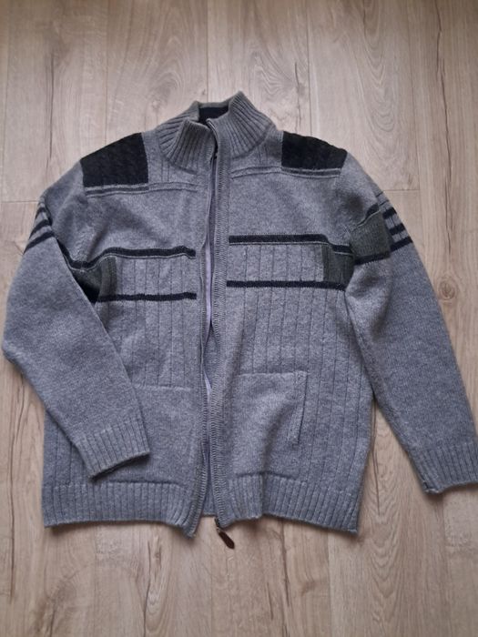 Sweter męski rozpinany