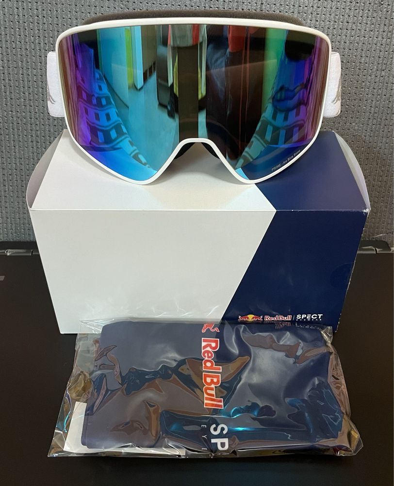 Gogle narciarskie Red Bull Spect PRIME Ice Blue Snow