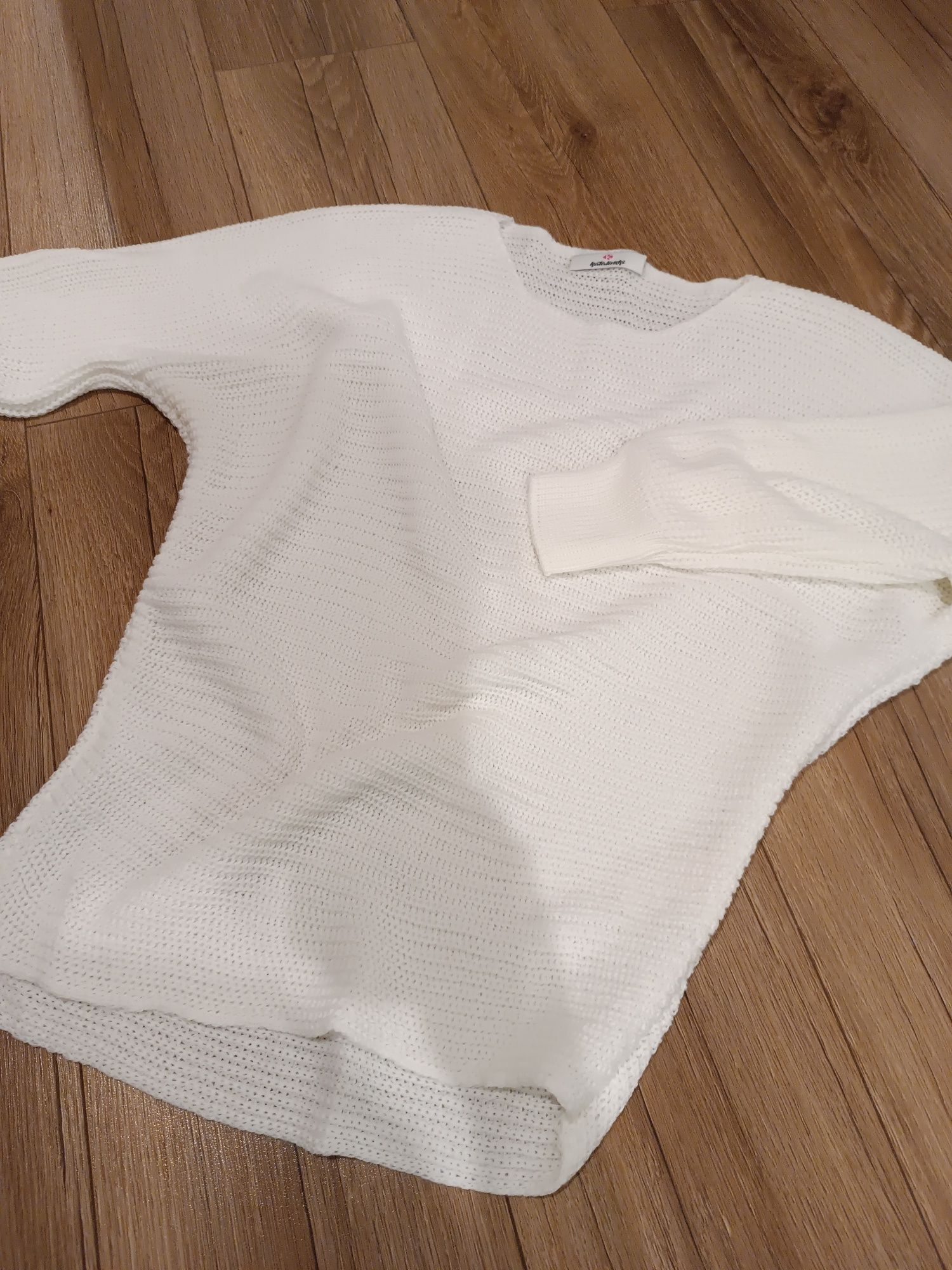 Sweter oversize ecru