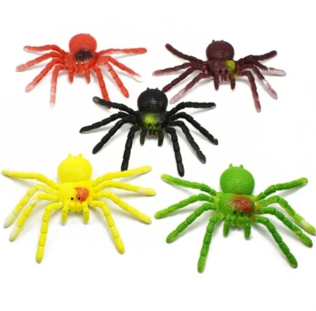 Zabawka pająk gumowy Realistyczny