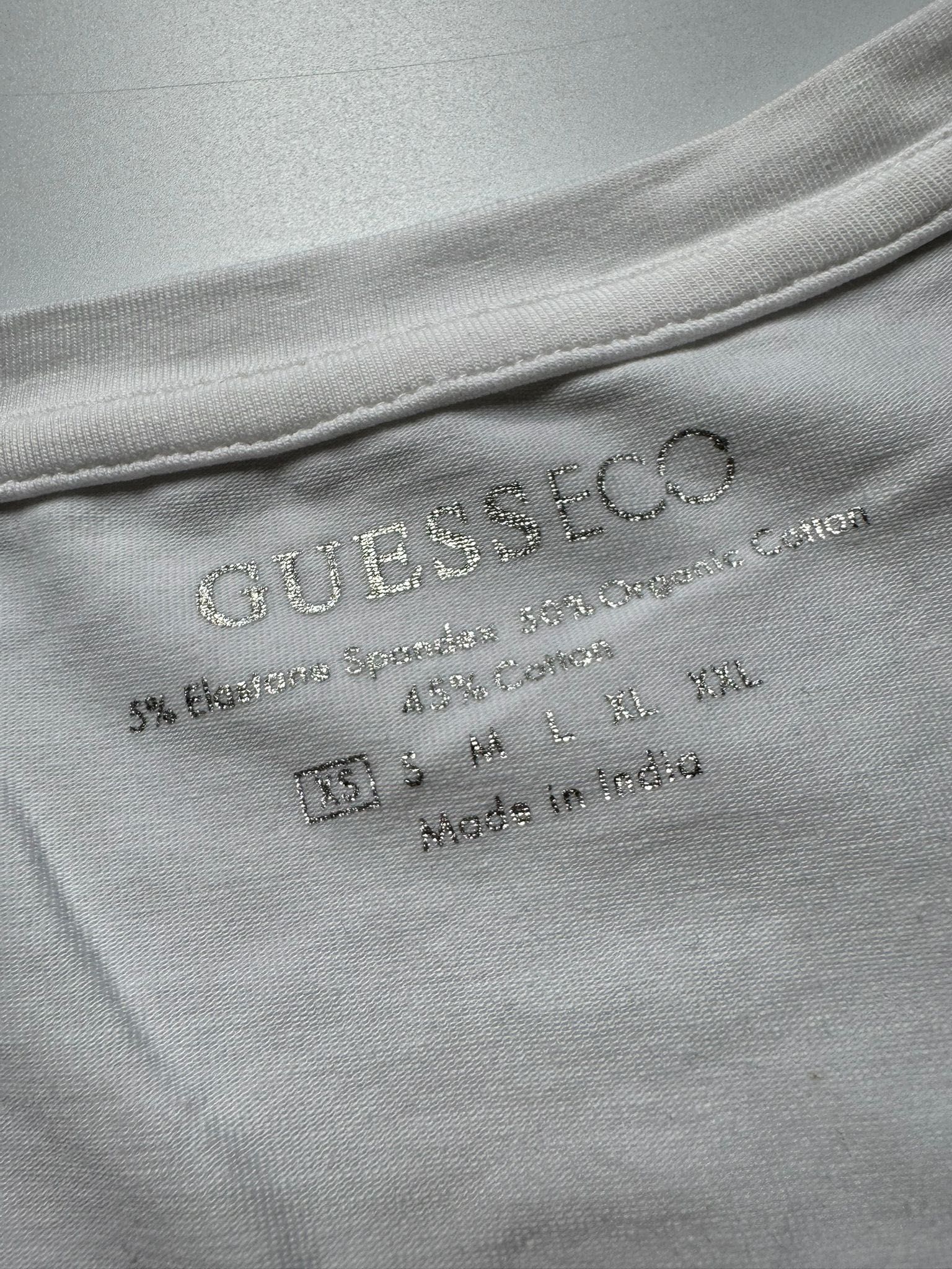Nowa koszulka T-shirt damski GUESS biała XS