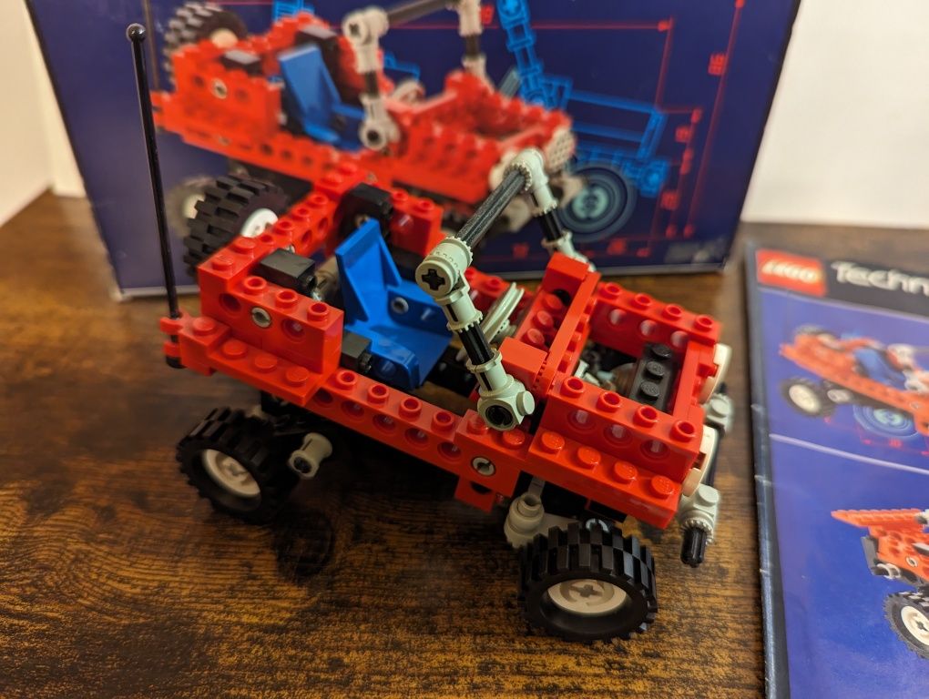 Zestaw LEGO technic 8820 pudełko i instrukcja