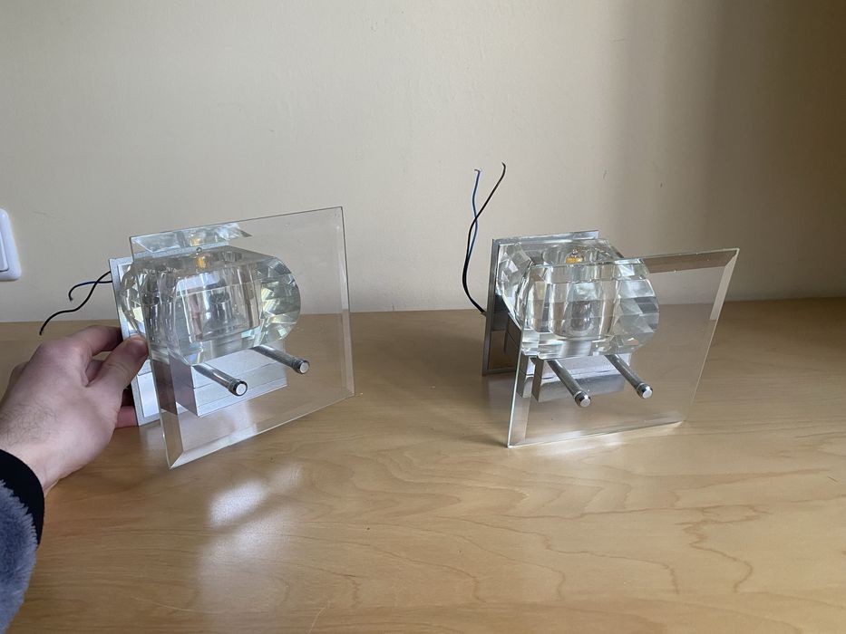 Candeeiros de Vidro + Lâmpadas