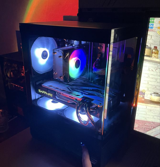 Iгровий Комп’ютер ARGB Intel 10Gen/ASUS H410/16RAM/RX580/SSD