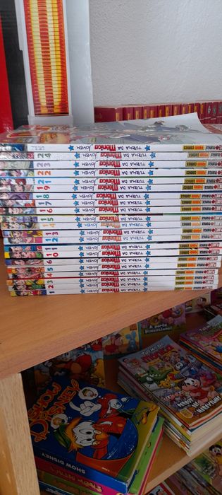 Venda livros B desenha Mónica jovem e outros,