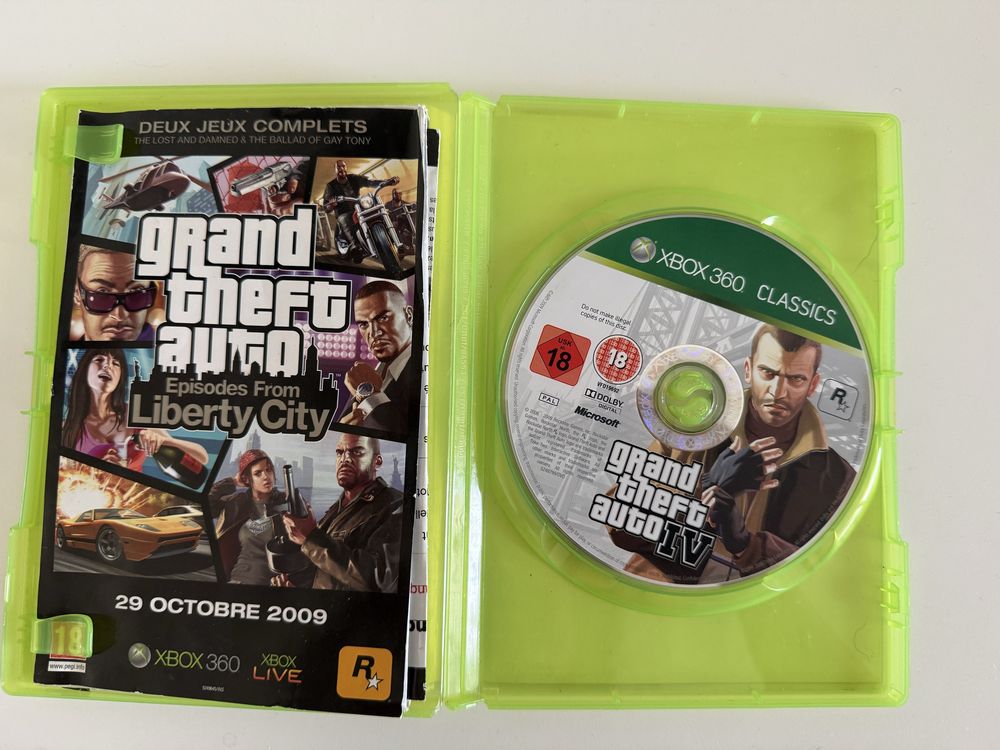 Grand theft auto IV XBOX 360