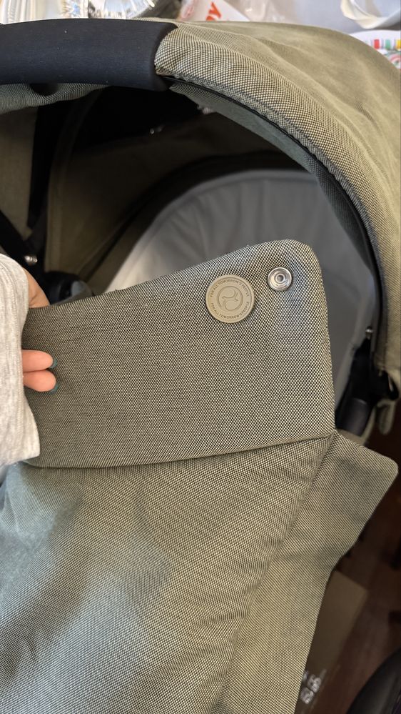 Ovo de bebe Cybex Cloud Z Plus + Cot Cybex+ Adaptadores