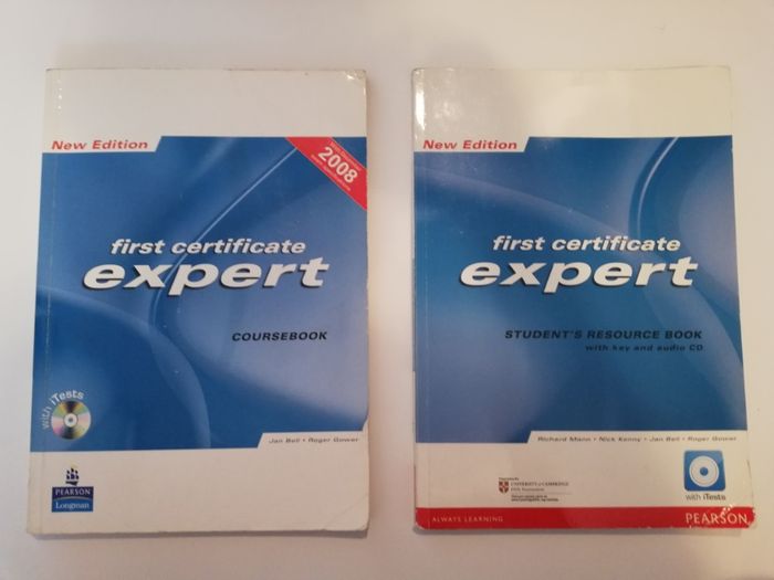 First Certificate Expert - student's book, coursebook, j. angielski B2