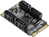 NFHK Mini PCI-E PCI Express na SATA 3.0 cztery porty