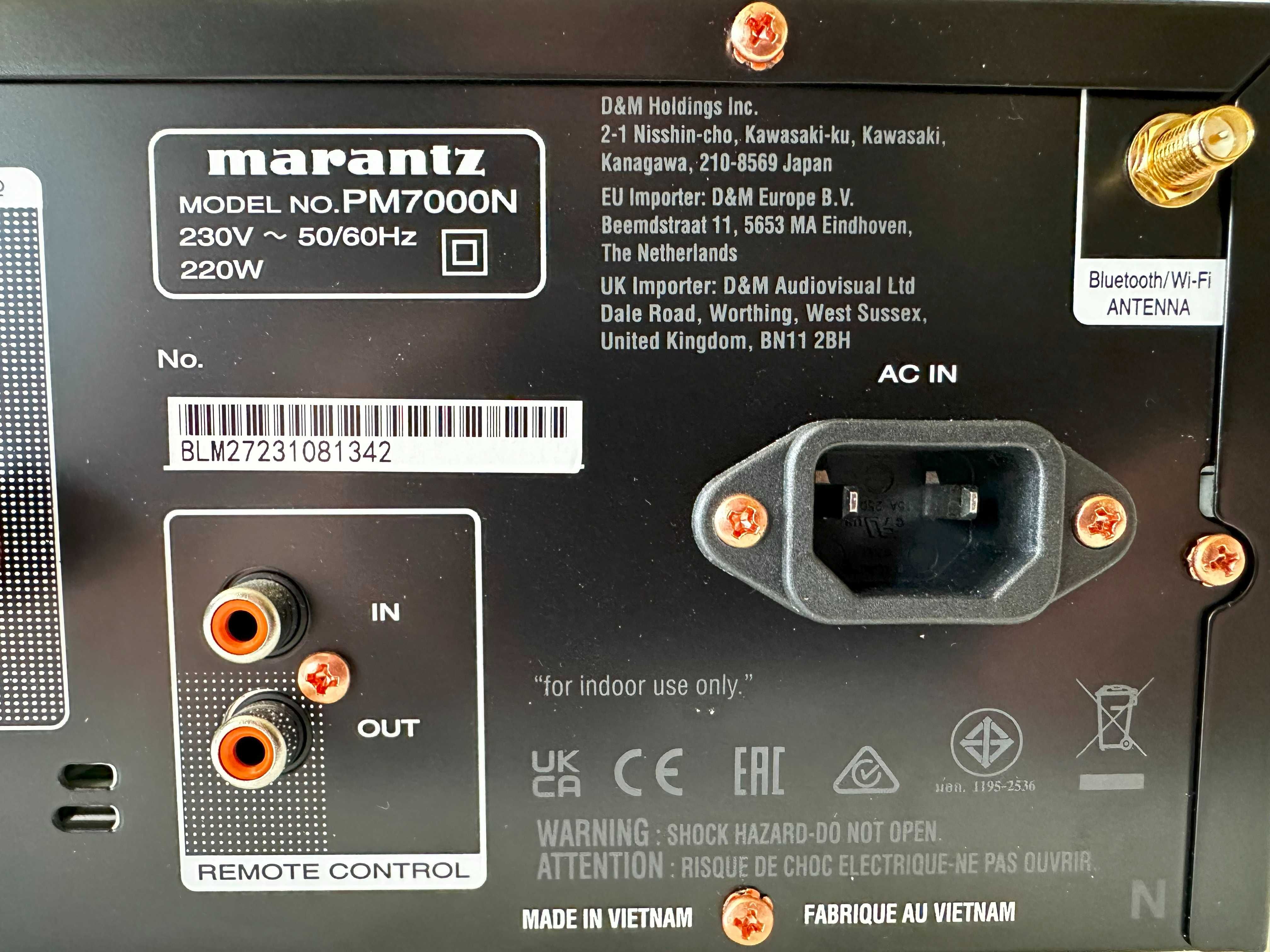 Marantz PM7000N - gwarancja do 27.03.2027 wzmacniacz stereo