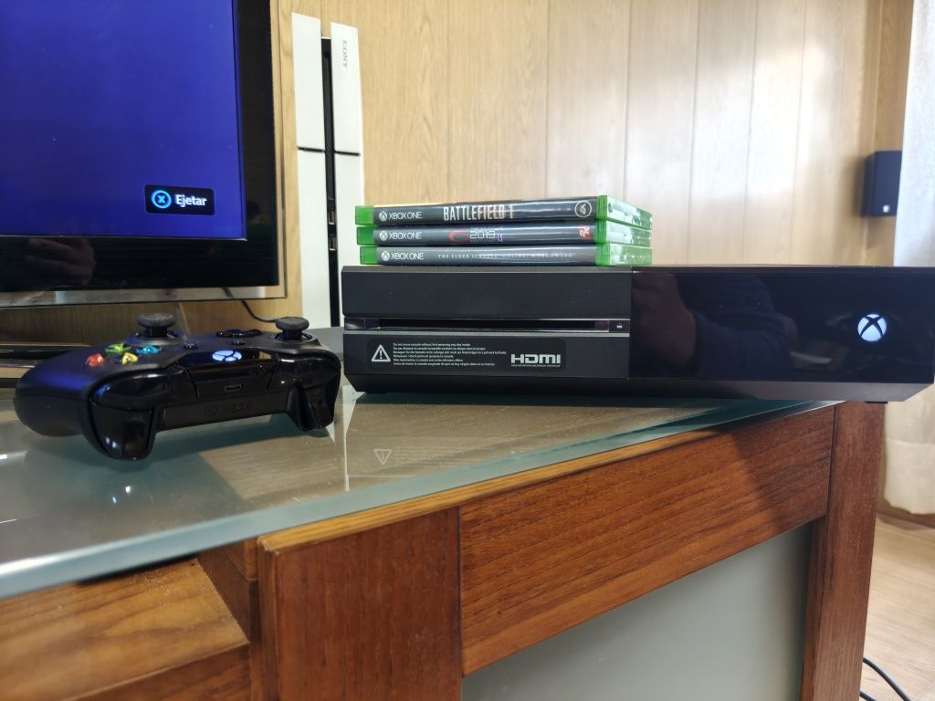 Xbox One com jogos