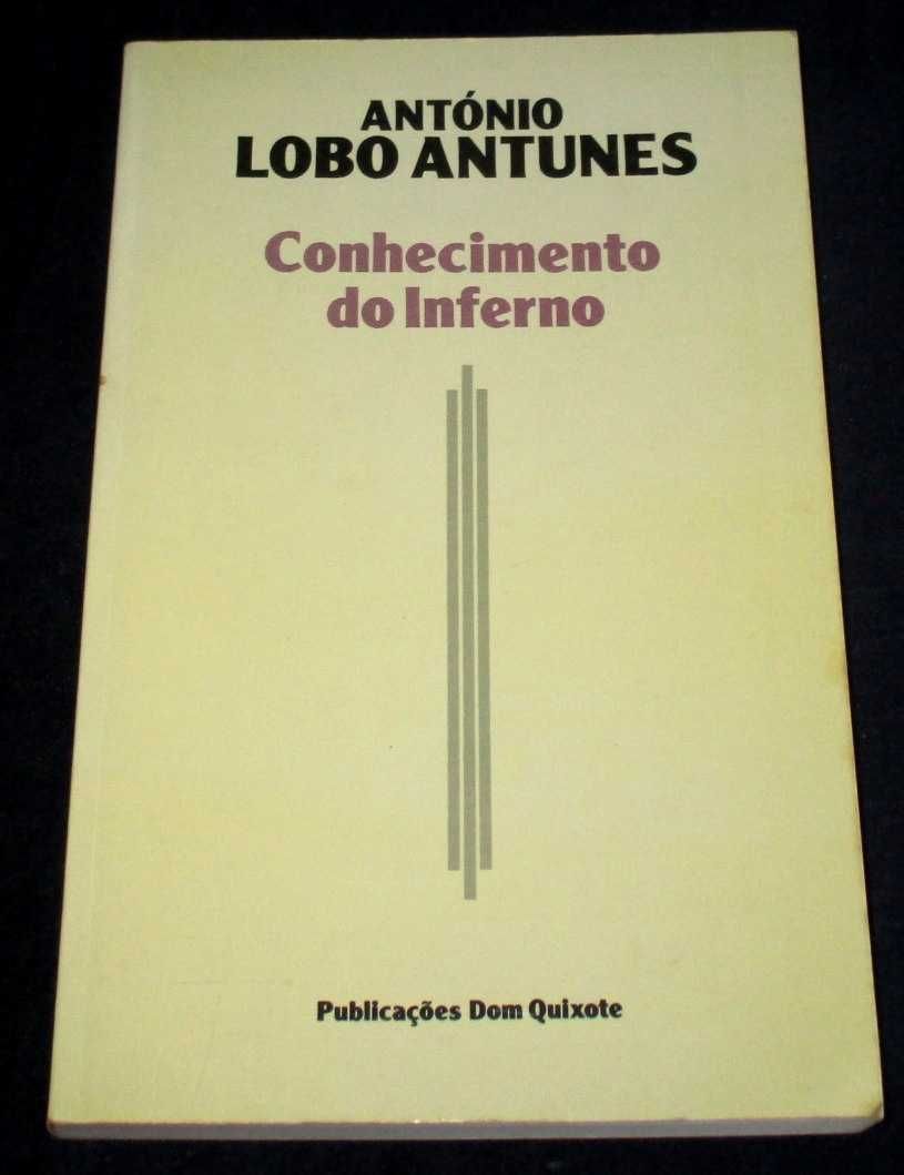 Livro Conhecimento do Inferno António Lobo Antunes