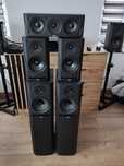 Zestaw kolumn B&W DM305,DM 302,CC3 120 Watt 8 ohm